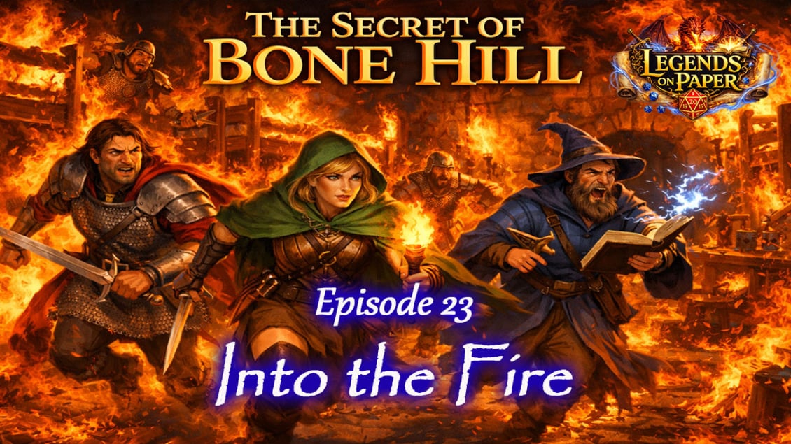 dungeons and dragons stream, D&D5e, Bone Hill, Gygax, Greyhawk