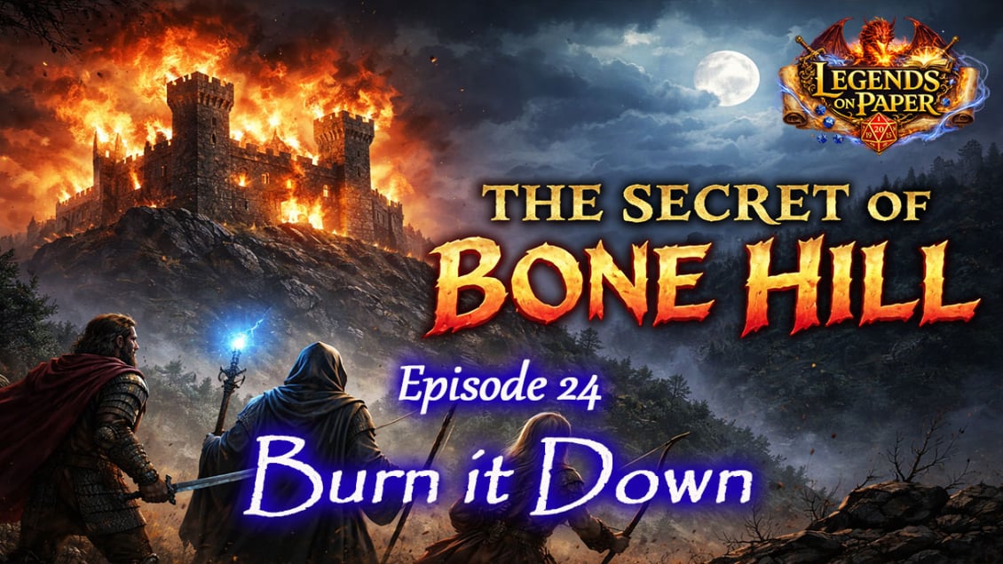 dungeons and dragons stream, D&D5e, Bone Hill, Gygax, Greyhawk